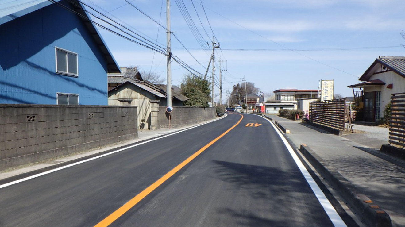 道路工事の現場