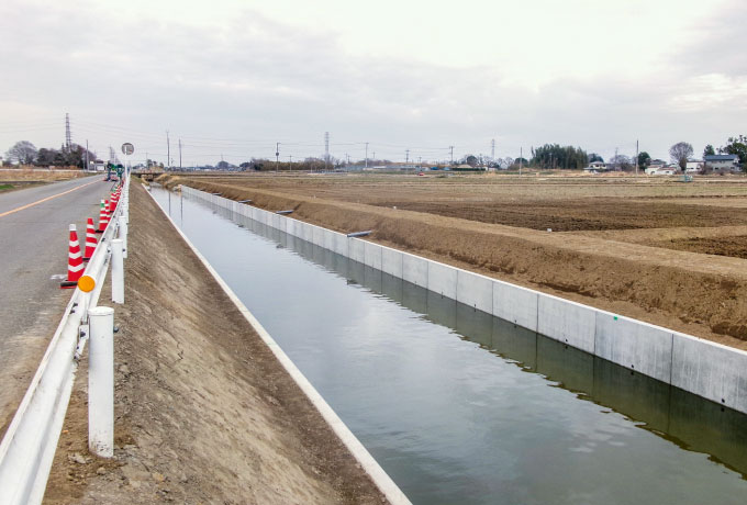 農地耕作条件改善事業 部屋南部地区排水路改修工事 3工区